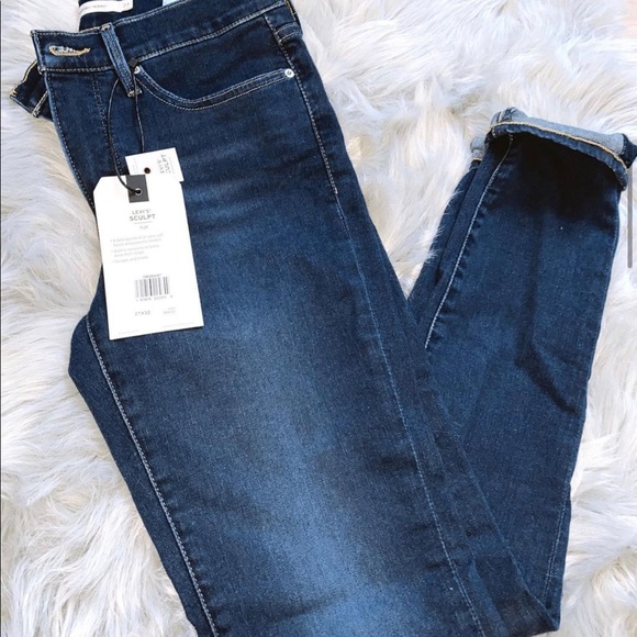 LEVI SCULPT SKINNY JEAN HIGH WAIST - Picture 1 of 1